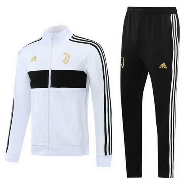 Survetement Football Juventus 2020-21 Blanc Noir